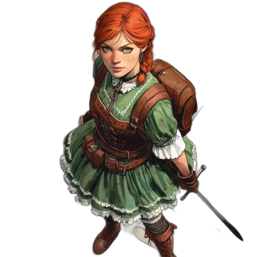 staff, dress, sword, weapon transparent PNG cut-out