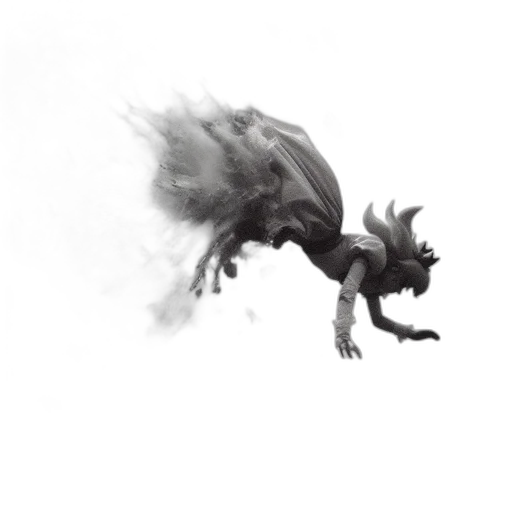 dragon, creature, animal, mask transparent PNG cut-out