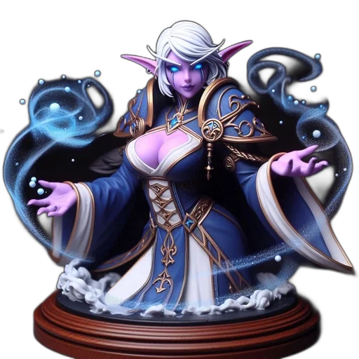 dragon, staff, jewelry, fantasy art transparent PNG cut-out