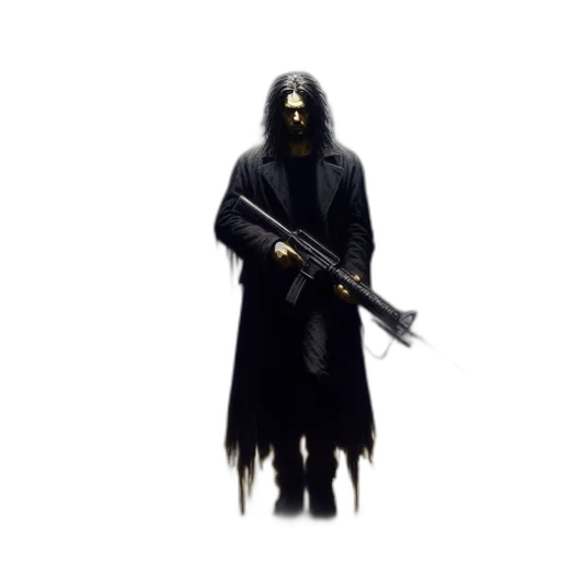 staff, weapon, mask, creature transparent PNG cut-out
