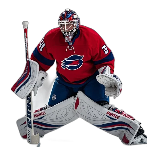 animal, buffalo, sabres, goaltender transparent PNG cut-out