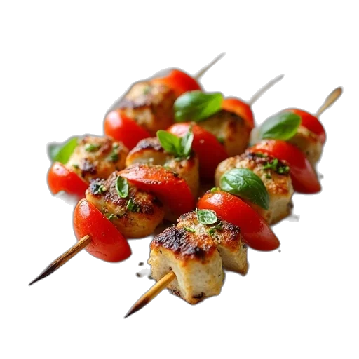 food, photorealistic, 3d render, chicken transparent PNG cut-out