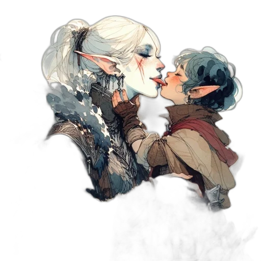 dragon, mask, fantasy art, watercolor transparent PNG cut-out