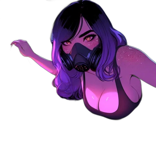 mask, creature, dress, face transparent PNG cut-out