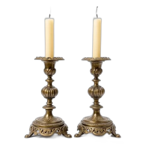 furniture, jewelry, pair, ornate transparent PNG cut-out