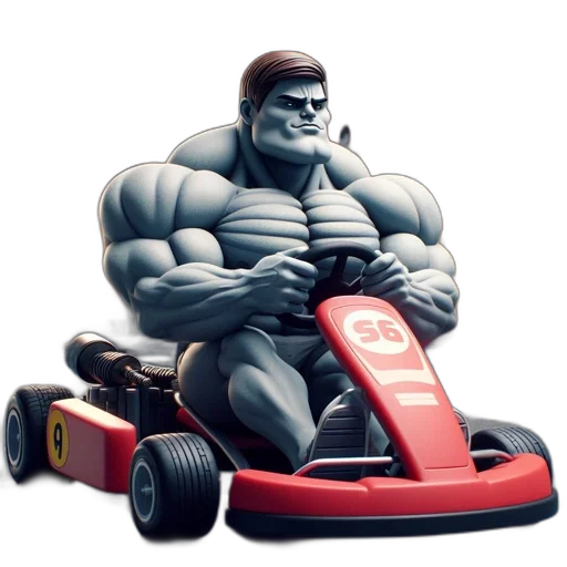 car, robot, concept art, 3d render transparent PNG cut-out