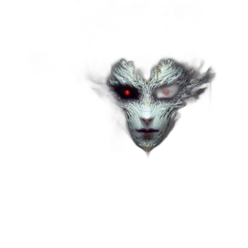 mask, face, dragon, creature transparent PNG cut-out