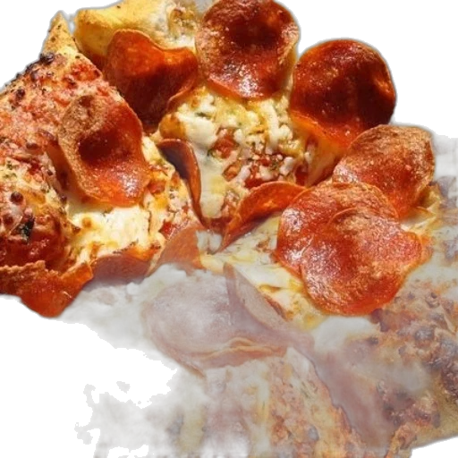 food, crown, 3d render, photorealistic transparent PNG cut-out