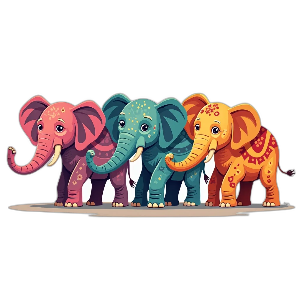 animal, concept art, 3d render, pixel art transparent PNG cut-out