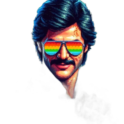 face, pixel art, cartoon, comic book art transparent PNG cut-out