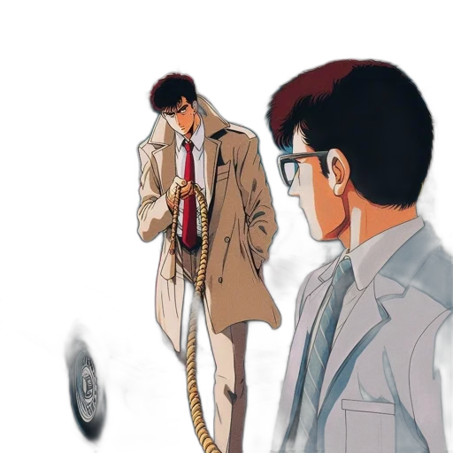 jacket, robot, umbrella, creature transparent PNG cut-out