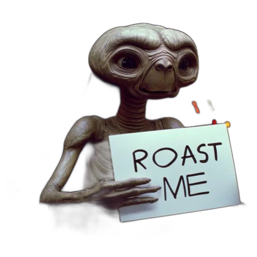 robot, creature, food, staff transparent PNG cut-out