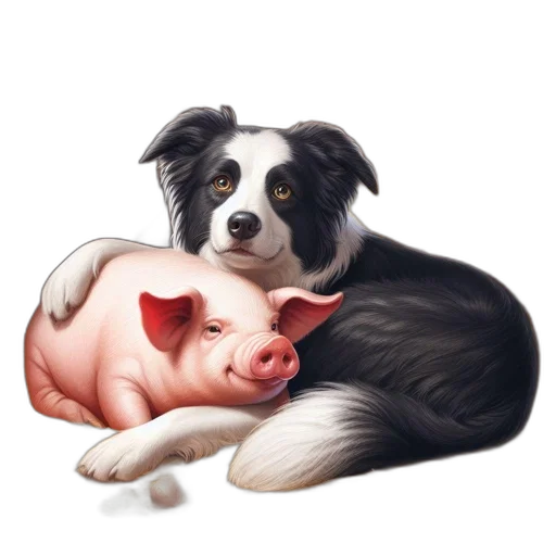 animal, food, creature, photorealistic transparent PNG cut-out