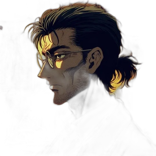 face, mask, hair, comic book art transparent PNG cut-out