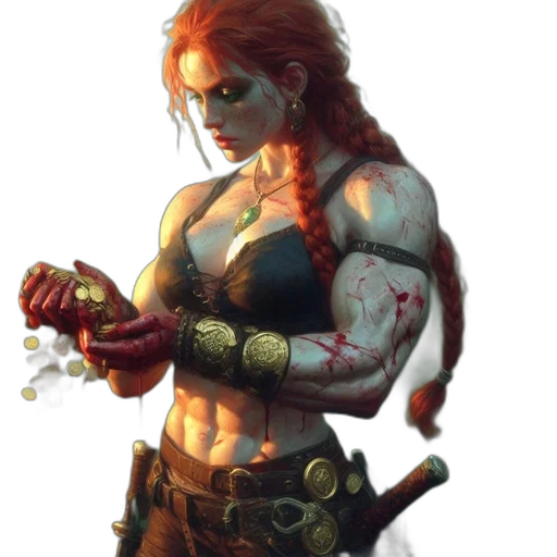 jewelry, concept art, fantasy art, comic book art transparent PNG cut-out