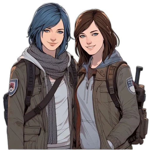 jacket, staff, concept art, pixel art transparent PNG cut-out