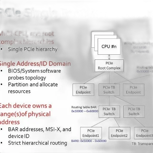 diagram, illustrating, pcie, single transparent PNG cut-out