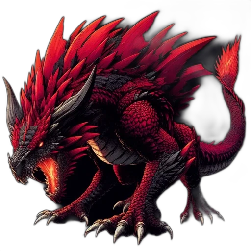 dragon, creature, animal, concept art transparent PNG cut-out