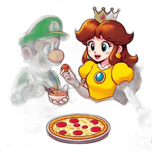 food, crown, concept art, pixel art transparent PNG cut-out