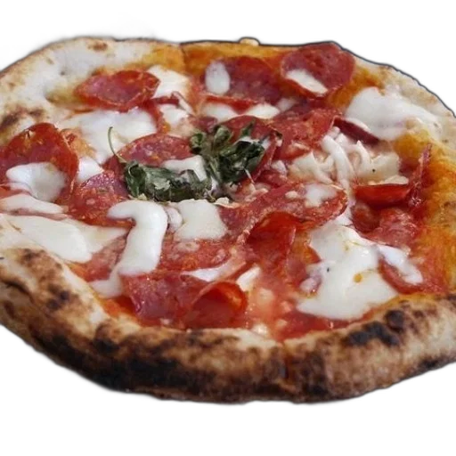 food, 3d render, photorealistic, pepperoni transparent PNG cut-out