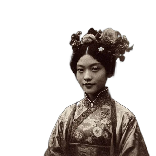 staff, face, crown, dress transparent PNG cut-out