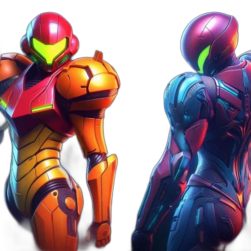 robot, concept art, 3d render, comic book art transparent PNG cut-out