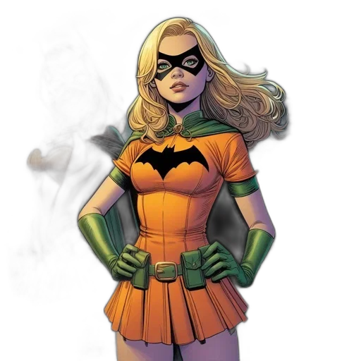 comic book art, concept art, cartoon, fantasy art transparent PNG cut-out