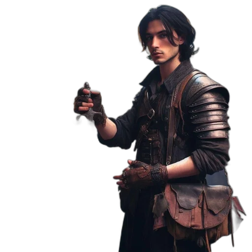 staff, weapon, jacket, sword transparent PNG cut-out