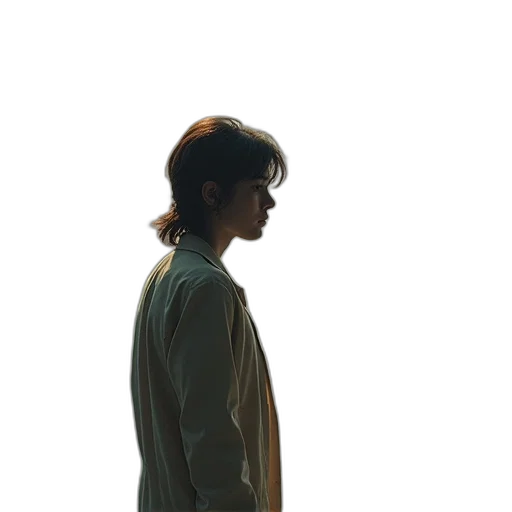 jacket, face, staff, dress transparent PNG cut-out