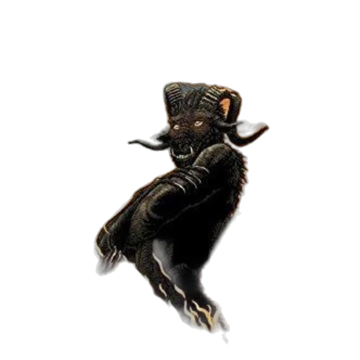 creature, animal, dragon, staff transparent PNG cut-out