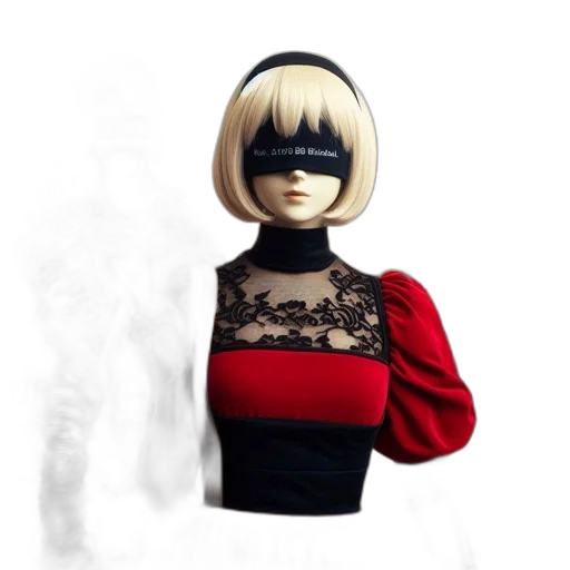 mask, jacket, robot, dress transparent PNG cut-out