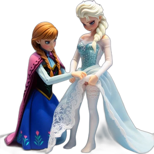 dress, 3d render, concept art, cartoon transparent PNG cut-out