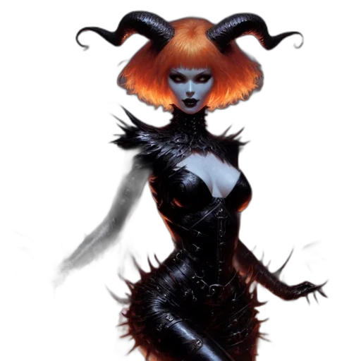 creature, hair, concept art, fantasy art transparent PNG cut-out