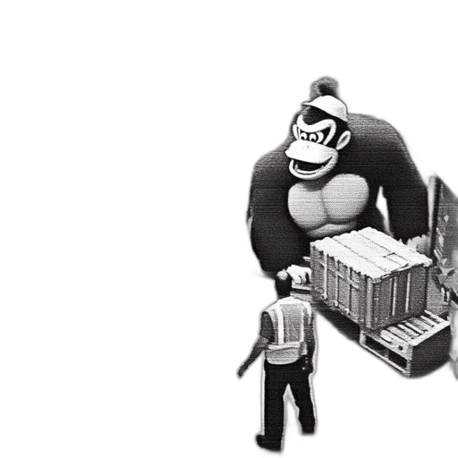 animal, robot, jacket, creature transparent PNG cut-out