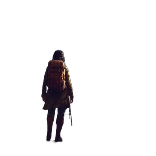 jacket, weapon, staff, sword transparent PNG cut-out