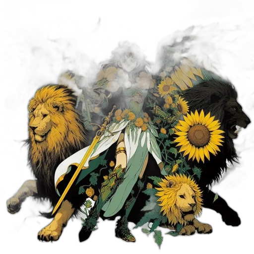 concept art, fantasy art, photorealistic, comic book art transparent PNG cut-out