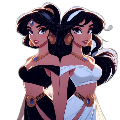dress, concept art, cartoon, fantasy art transparent PNG cut-out