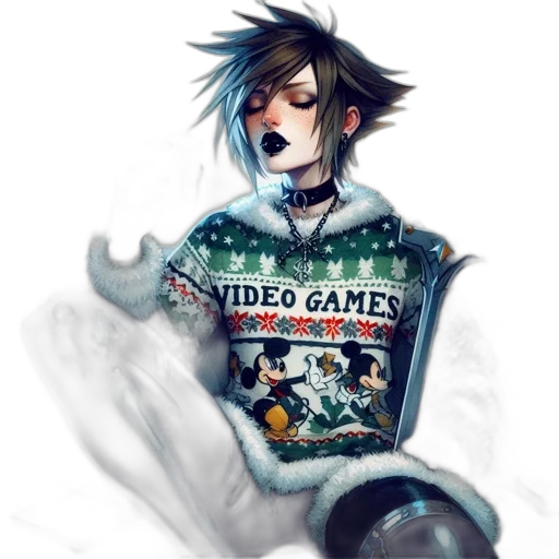 robot, jacket, pixel art, watercolor transparent PNG cut-out