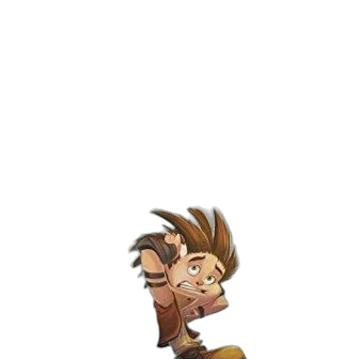 staff, creature, hair, animal transparent PNG cut-out