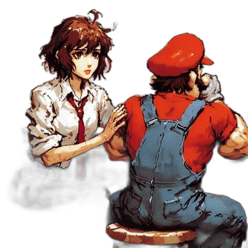 staff, hat, weapon, face transparent PNG cut-out