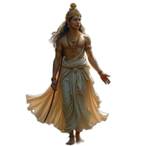 staff, concept art, 3d render, bhagavad transparent PNG cut-out