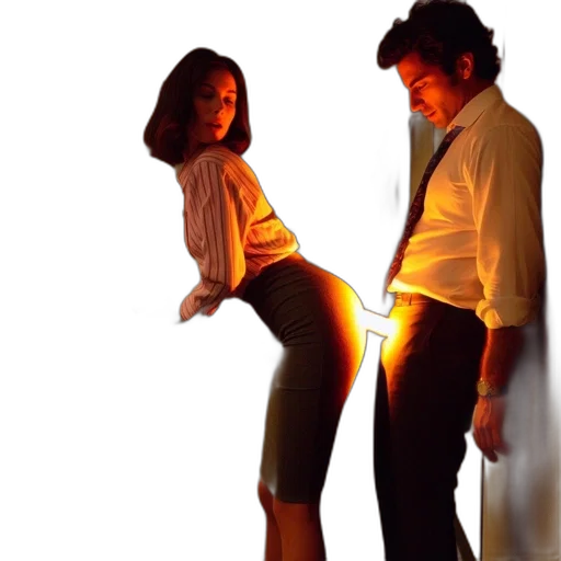 staff, concept art, fire, neon lights transparent PNG cut-out