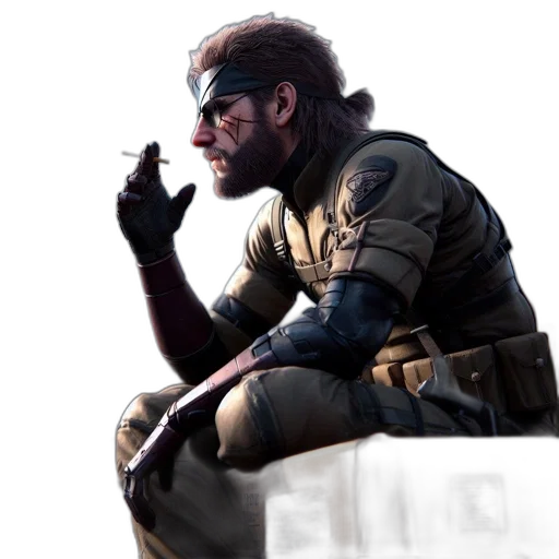 jacket, weapon, concept art, cyberpunk transparent PNG cut-out