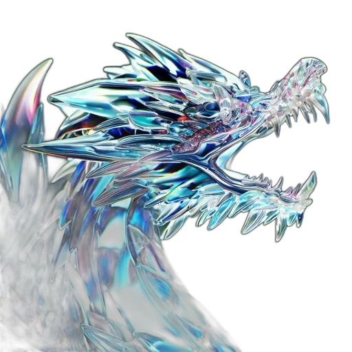 dragon, creature, sword, hair transparent PNG cut-out