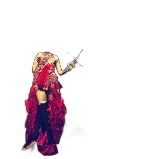weapon, sword, staff, dress transparent PNG cut-out