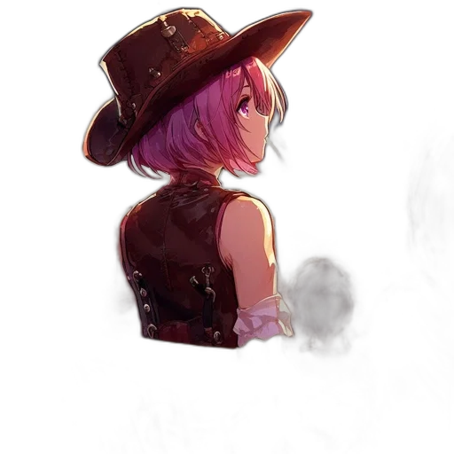 hat, crown, staff, face transparent PNG cut-out