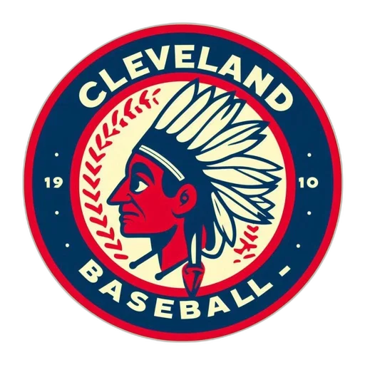 cleveland, baseball, team, logo transparent PNG cut-out