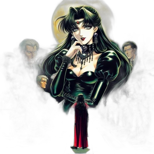 jewelry, comic book art, concept art, fantasy art transparent PNG cut-out