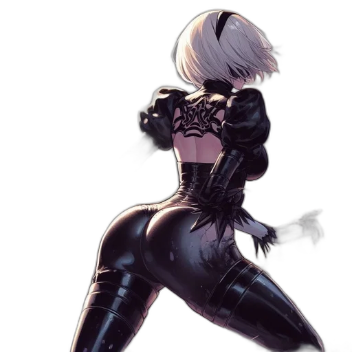 dress, robot, jacket, weapon transparent PNG cut-out