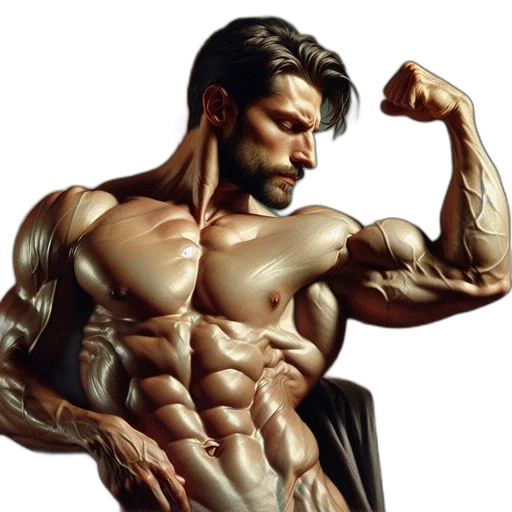 photorealistic, concept art, comic book art, 3d render transparent PNG cut-out